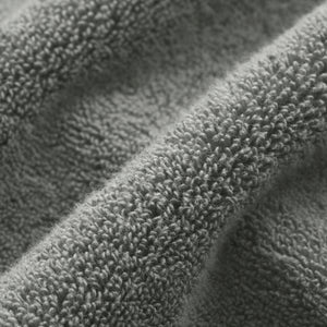 JLA Home Madison Park Signature - 100% Turkish Cotton Bath Sheet Set — Spa-Soft Low-Twist Plush, Highly Absorbent Dobby Border, OEKO-TEX Approved Charcoal MPS73-532