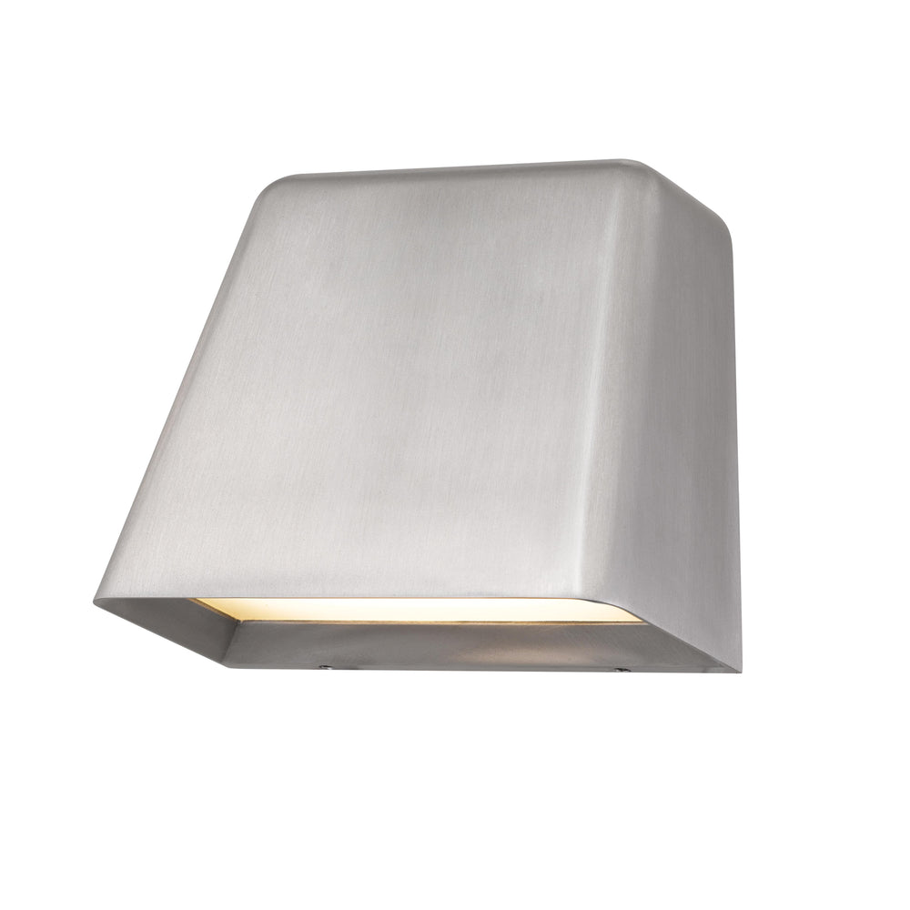 English Elm 5.5 Inch Aluminum Led Wall Sconce Dimmable Selectable Cct for Bath or Hallway Brushed Chrome B370P416099