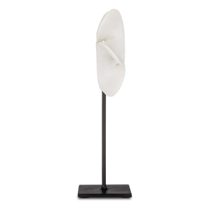 Helice Marble Ring - Stunning Handcrafted Sculpture with Dynamic Propeller Shape for Elegant Spaces