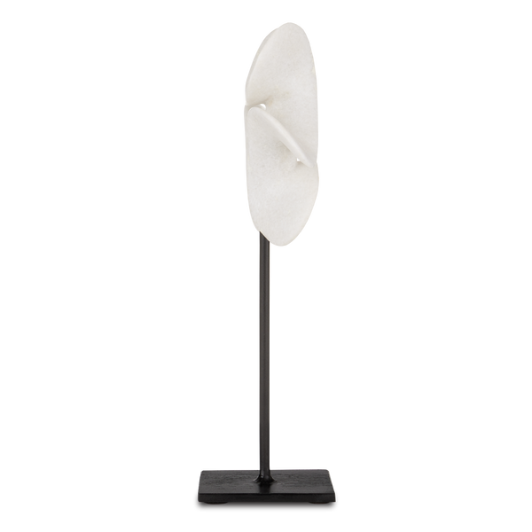 Helice Marble Ring - Stunning Handcrafted Sculpture with Dynamic Propeller Shape for Elegant Spaces