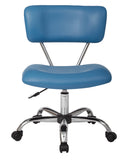 OSP Home Furnishings Vista Task Office Chair Blue