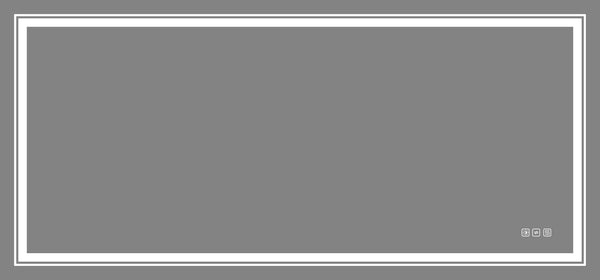 English Elm 6028 Frameless Led Bathroom Mirror with Anti Fog Tempered Glass and Touch Dimmer W2704P215140