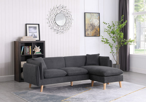 English Elm Brando Modular Sectional Sofa with Chaise Pocket Coil Support for Living Rooms B2749P413234