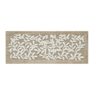 English Elm Cotton 24x60 Tufted Bath Rug with Plush 100% Cotton Pile, Non-Slip Spray Latex Backing for Comfort B035P203228