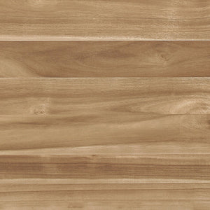 English Elm Prospect 7-Piece Dining Set - Natural Acacia Table With Off-White Frame & Cushioned Chairs For Comfort B062S01262-GIGA