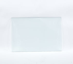 English Elm Tempered Clear Glass Table Top Rectangular 60x90cm Durable Transparent Surface W234P285153