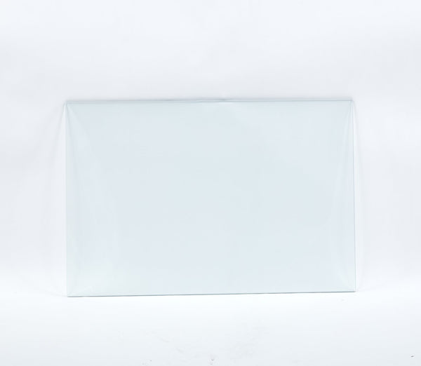 English Elm Tempered Clear Glass Table Top Rectangular 60x90cm Durable Transparent Surface W234P285153