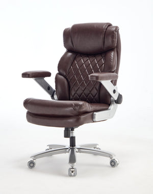 English Elm 500lbs Heavy Duty Executive Chair Wide Spring Seat Ergonomic High Back Home Office W5201P419026