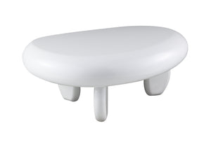 English Elm Wylie Lacquered Mdf Coffee Table Low Profile Gloss Finish for Modern Living Rooms B2726P415876