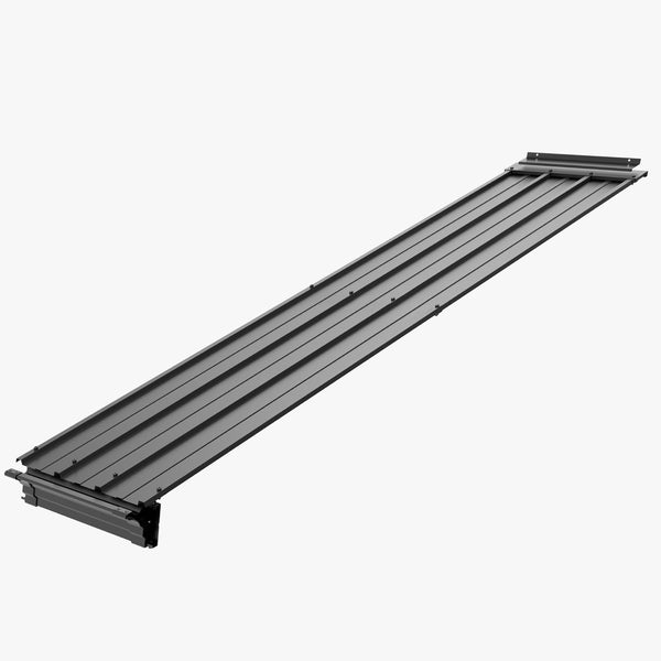 English Elm Gazebo Connector Kit Steel Expansion Linker for Wall Mounted Lean to Structures Gray W1859S00231