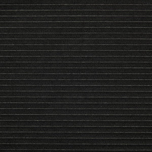 English Elm Folding Sofa Bed Corduroy 3-Seater Convertible Couch Bed with Foam Spring Mattress and Pillows for Living Room Black W2915P343896