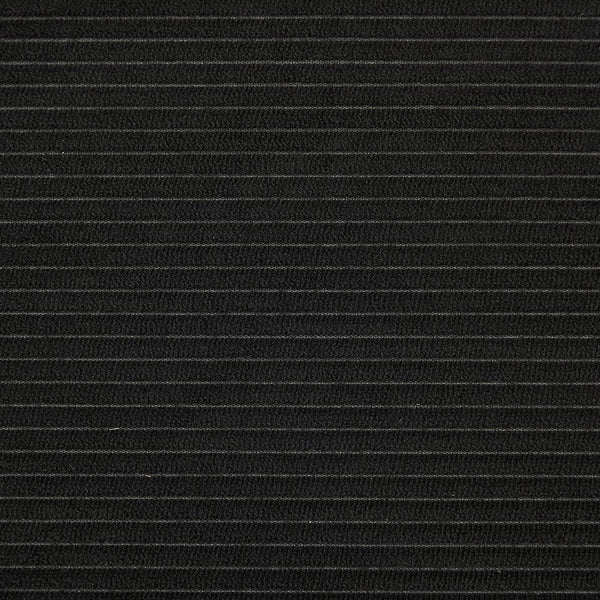 English Elm Folding Sofa Bed Corduroy 3-Seater Convertible Couch Bed with Foam Spring Mattress and Pillows for Living Room Black W2915P343896