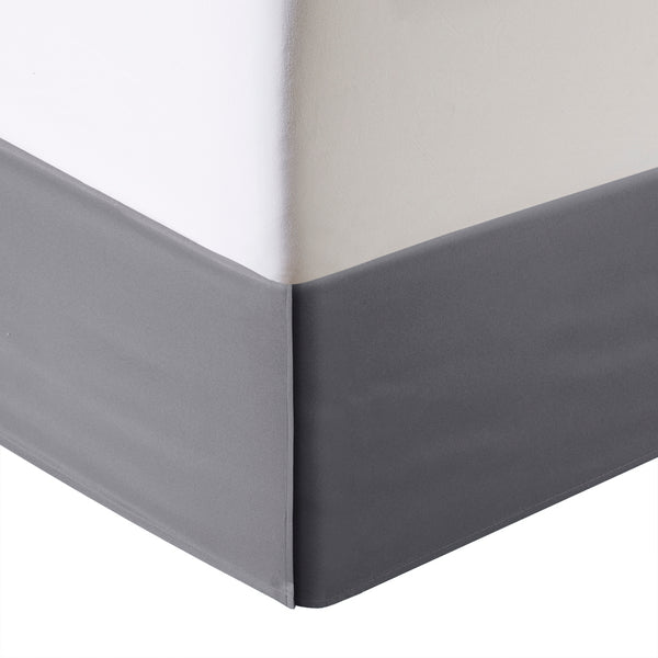 JLA Home Madison Park - Printed Cotton Sateen Comforter Set - Floral Embroidered Pillows, OEKO-TEX Certified, Soft Elegance Grey/Peach MP10-5670