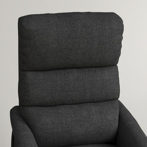 English Elm Electric Power Lift Recliner Chair with Wired Remote Linen Upholstery Living Room T3971P405317