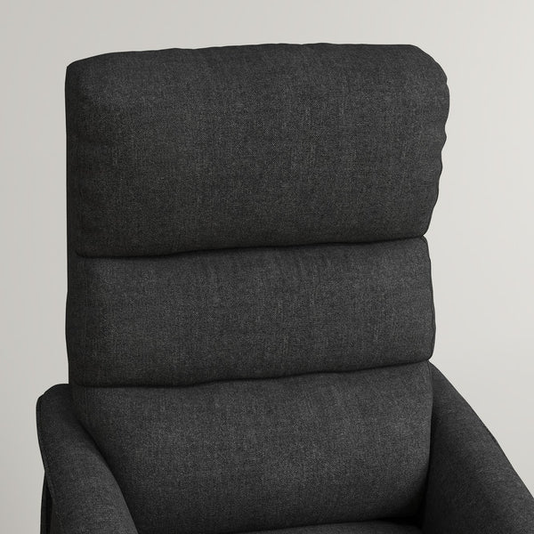 English Elm Electric Power Lift Recliner Chair with Wired Remote Linen Upholstery Living Room T3971P405317