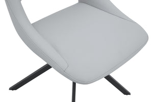 English Elm Dining Chairs Set Of 2 - Stylish Swivel Kitchen Chairs With High Back, Gold-Mesh Leather & Comfort W3493P347180