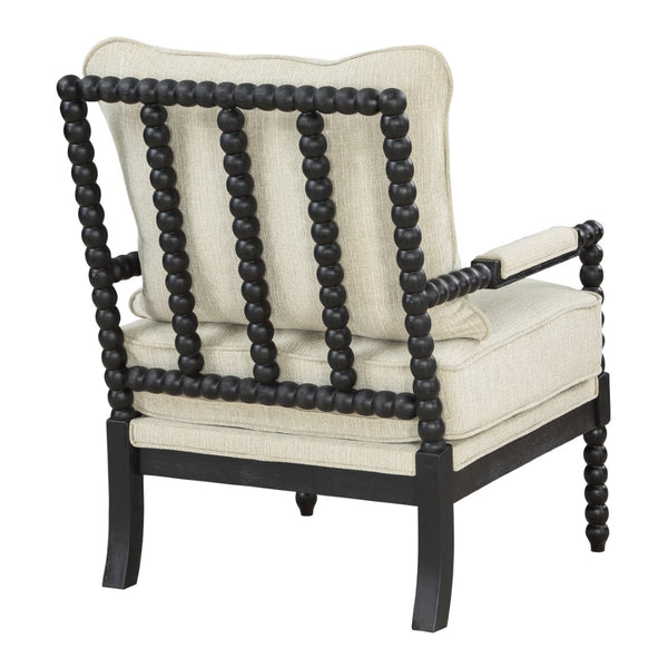 OSP Home Furnishings Eliza Spindle Chair Linen