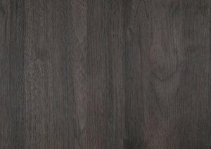 English Elm Modern Zephyr Nightstand with 2 Drawers, Dark Gray Faux Wood, Antique Silver Accents, 20"x17"x24.5" B011P255194