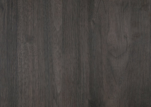 English Elm Modern Zephyr Nightstand with 2 Drawers, Dark Gray Faux Wood, Antique Silver Accents, 20"x17"x24.5" B011P255194