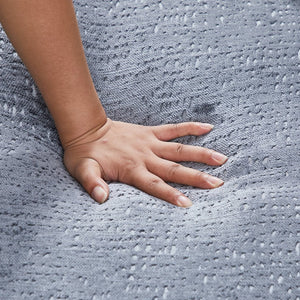 English Elm 55''L Chenille sponge single sofa sleeper chair — no assembly, ultra-soft chenille, plush backrest pillow comfort for living room relaxation Grey W834P221026