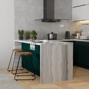 English Elm Amberly Rustic Industrial 24" Saddle Counter Height Stools Set of 2 - Elmwood Seats, Black Iron Legs B136P158310