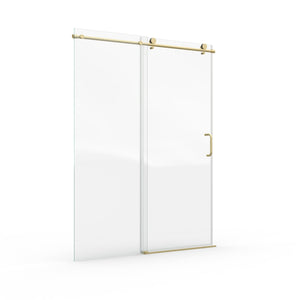 English Elm 25d06 Shower Door Hardware Kit with Handle Rollers Brackets and Anti-jump Knobs Brushed Gold W1573P416178