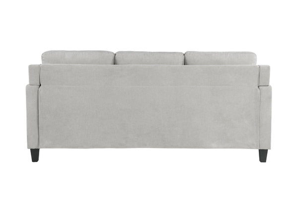 English Elm Horatio Chenille 3-Seater Sofa — Durable Wooden Frame, Pocket Coil Seats, D25 Foam Comfort taupe 70 L x 26 W x 18 H B2726P248619