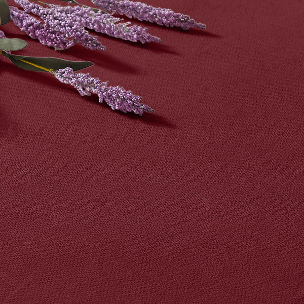 English Elm 82" Chesterfield Snowfleece Upholstered 3-seat Sofa Nailhead Trim Plush Living Room Burgundy W1359P386020