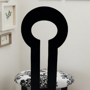 English Elm Dining Chairs Set Of 2 - Elegant Linen Upholstered Wood Grain Design For Modern Dining Spaces W2700P338558