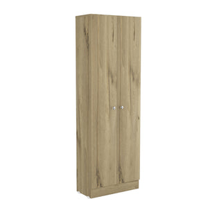 English Elm Virginia Double Door Storage Cabinet with Five Shelves | Space-Saving Modern Kitchen Organizer, Durable B128P148984