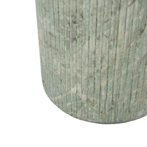 English Elm Mgo Marble Effect Green Pedestal Plant Stand Sculptural Column for Indoor Outdoor N772P284564G