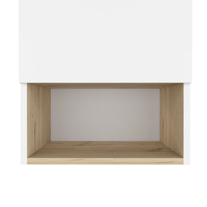 English Elm Alaska Single Door Medicine Cabinet Three Shelf Bathroom Storage Soft Close Hinge B128P148852