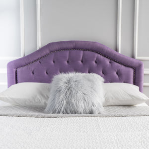 English Elm Christopher Knight Home® - QUEEN&FULL Light Purple Upholstered Headboard with Button Tufted Diamond Stitch & Nailhead Trim, Contemporary Elegance 57875.00LPUR