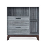 Christopher Knight Home® - Noble House - Rattler Mid-Century Modern 2 Drawer Cabinet