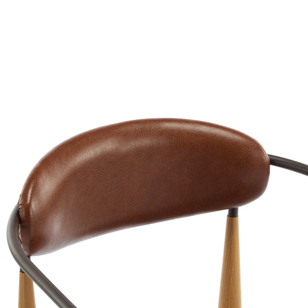 English Elm Christopher Knight Home® - Dining Arm Chairs Set Of 2 - Modern Upholstered Design With Durable Iron Frame For Comfort & Style N771P232981V