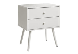 English Elm Accent Side Table Rustic Grey Laminate Compact Storage Cabinet Transitional Bedroom B2710P461697