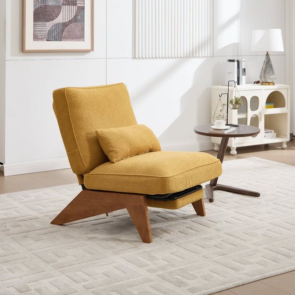 English Elm chair Premium Bronzing Cloth Performance Seat with Advanced Cooling, Fast Connectivity & Immersive Display Yellow W3515P340228