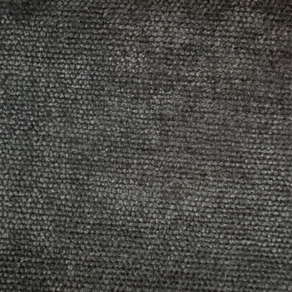 English Elm Modern Chenille Barrel Dining Chair with Padded Foam Seat, Sturdy Metal Legs, 300lb Capacity, Versatile Accent Black W395P233457