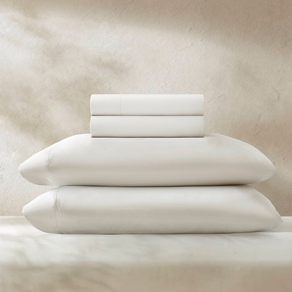 English Elm 4-piece Queen Jersey Knit Sheet Set Cooling Stretch Nylon Blend Soft Sleepers B035P408283