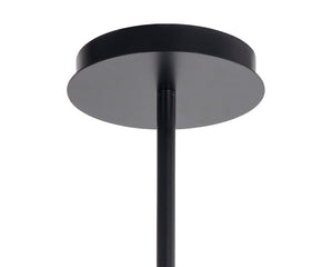 Sunpan Briggs Chandelier – Stunning Black Iron & Bronze Elegance for Dramatic Indoor Spaces, 50.75"W