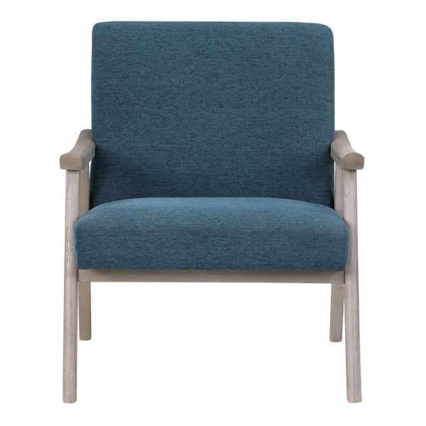 OSP Home Furnishings Weldon Armchair Azure
