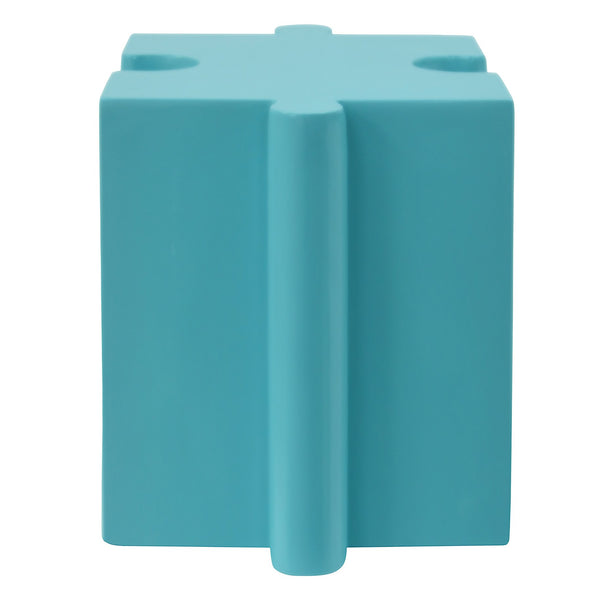 English Elm Christopher Knight Home® - Puzzle Art Side Table - Modular Light Blue Mgo Design For Indoor & Outdoor Use, Custom Configurations N770P347932L