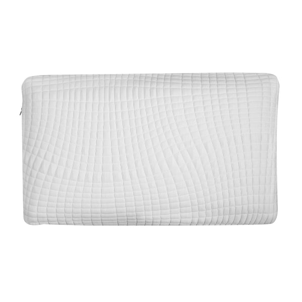 English Elm Bamboo Charcoal Memory Foam Queen Pillow with Ventilated Core for Cool Sleep B180P172211