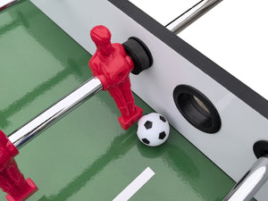 English Elm Soccer Foosball Table 4 Foot Mdf Build for Game Room Family Fun Indoor Play W1936P308767