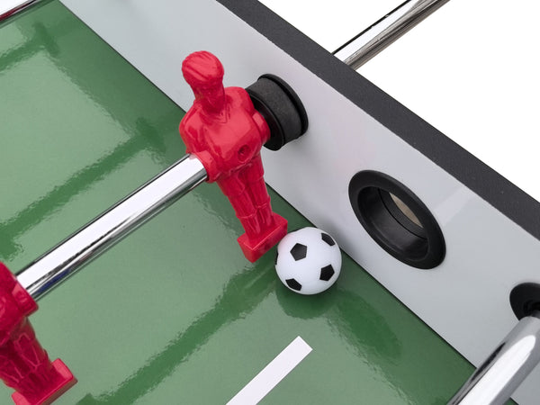 English Elm Soccer Foosball Table 4 Foot Mdf Build for Game Room Family Fun Indoor Play W1936P308767