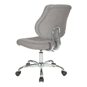 OSP Home Furnishings Sunnydale Office Chair Fog