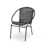 Christopher Knight Home® - Noble House - Java Outdoor Modern Faux Rattan Club Chair - Set Of 2