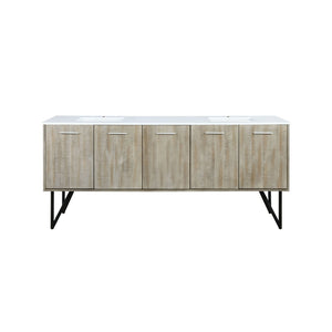 English Elm Rustic Acacia Double Bath Vanity 80" W X 20" D With Durable Cultured Marble Top & Ample Storage B2731P259718-GIGA