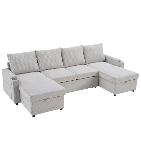 English Elm Swivel Barrel Accent Chair Chenille Tufted Round Club Seat for Living Room Lounge Grey N719S002190E