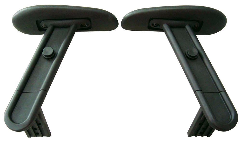 OSP Home Furnishings Adjustable Armrests for Drafting Chairs with Pu Cushioned Pads and Ergonomic 2-way Support A15